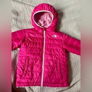 Reversible North Face jacket, 4T